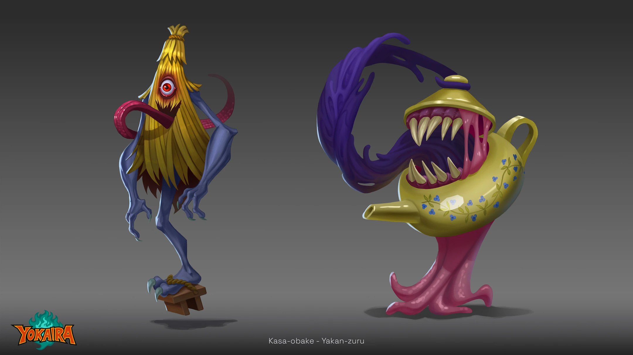 Yokaïra - Character design concept