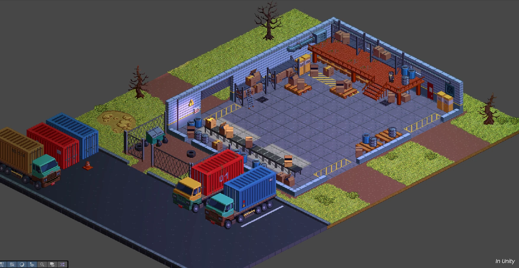 Yokaïra - Environement design concept